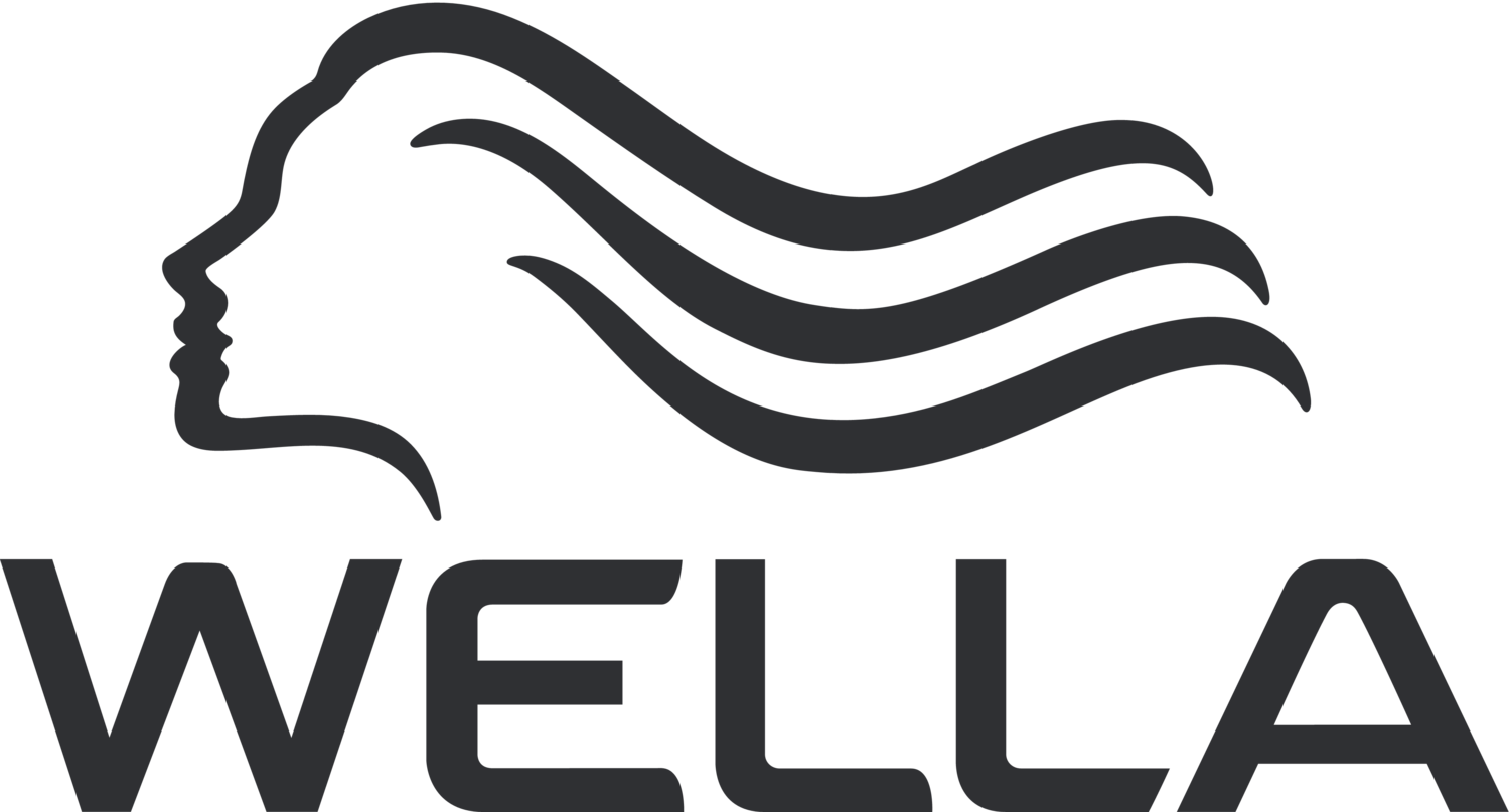 Logo der Firma Wella, Wella Professional